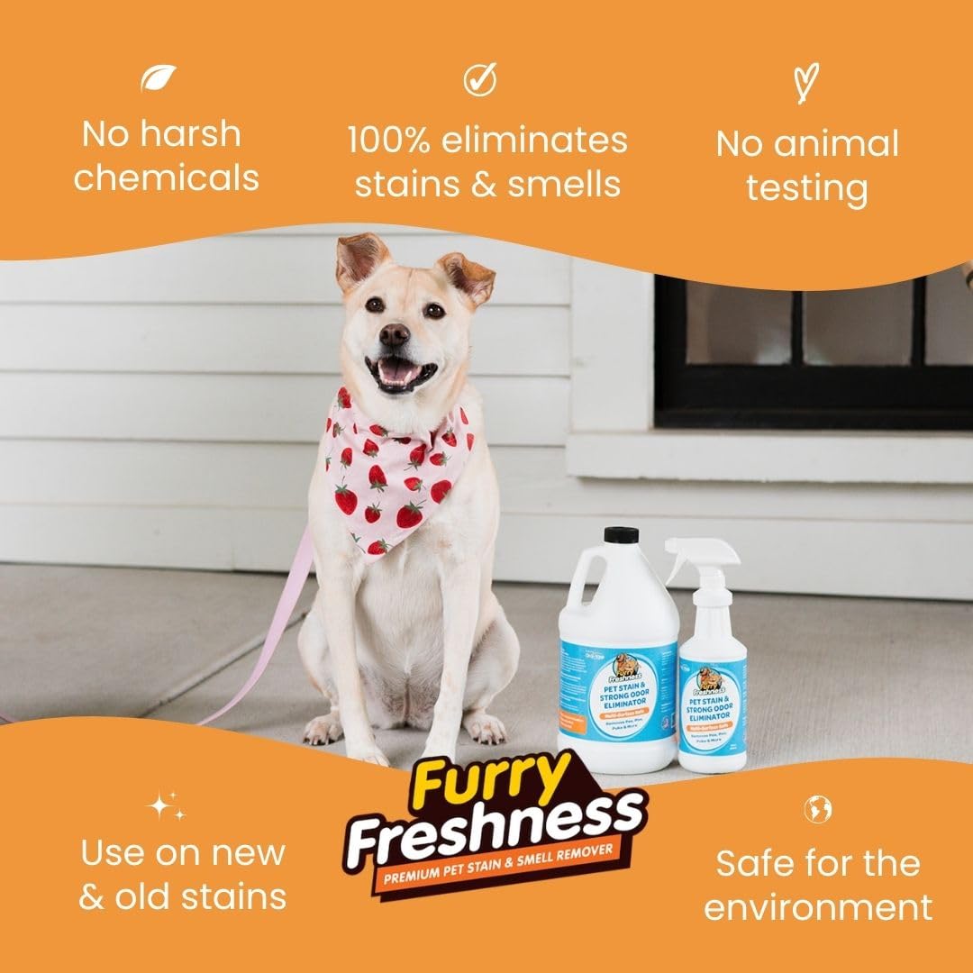 FurryFreshness taches-vieux-tapis élimine les taches anciennes et rafraîchit les fibres.