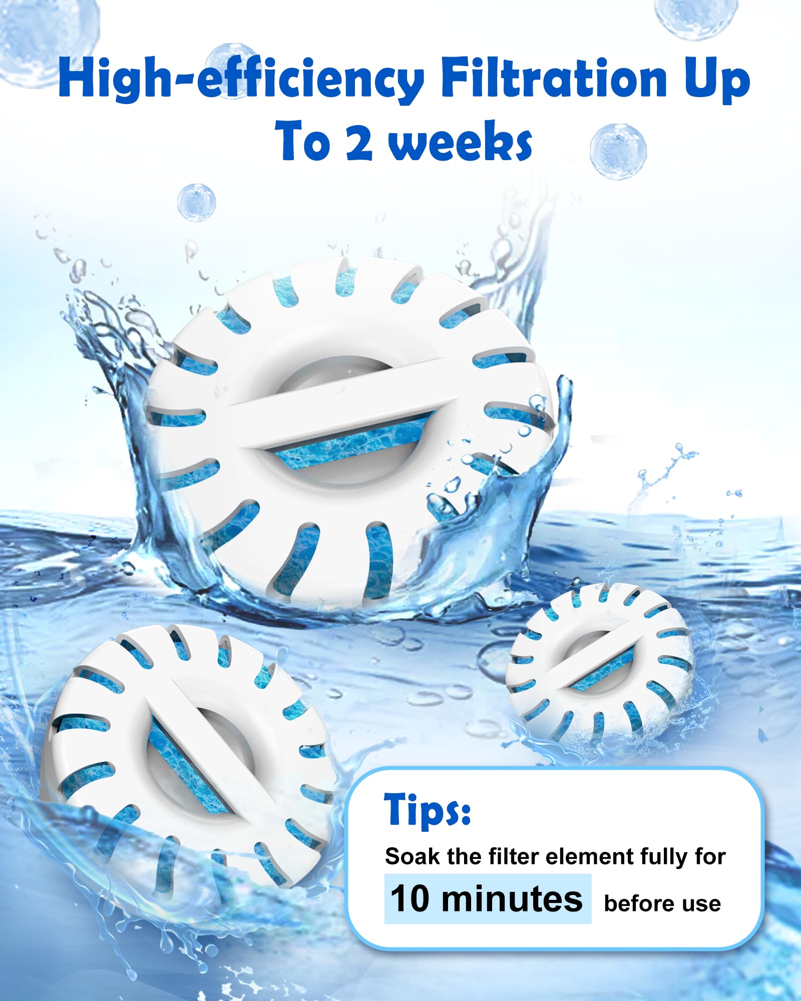 FurryPlanet système de filtration rapide pour fontaine grande taille.