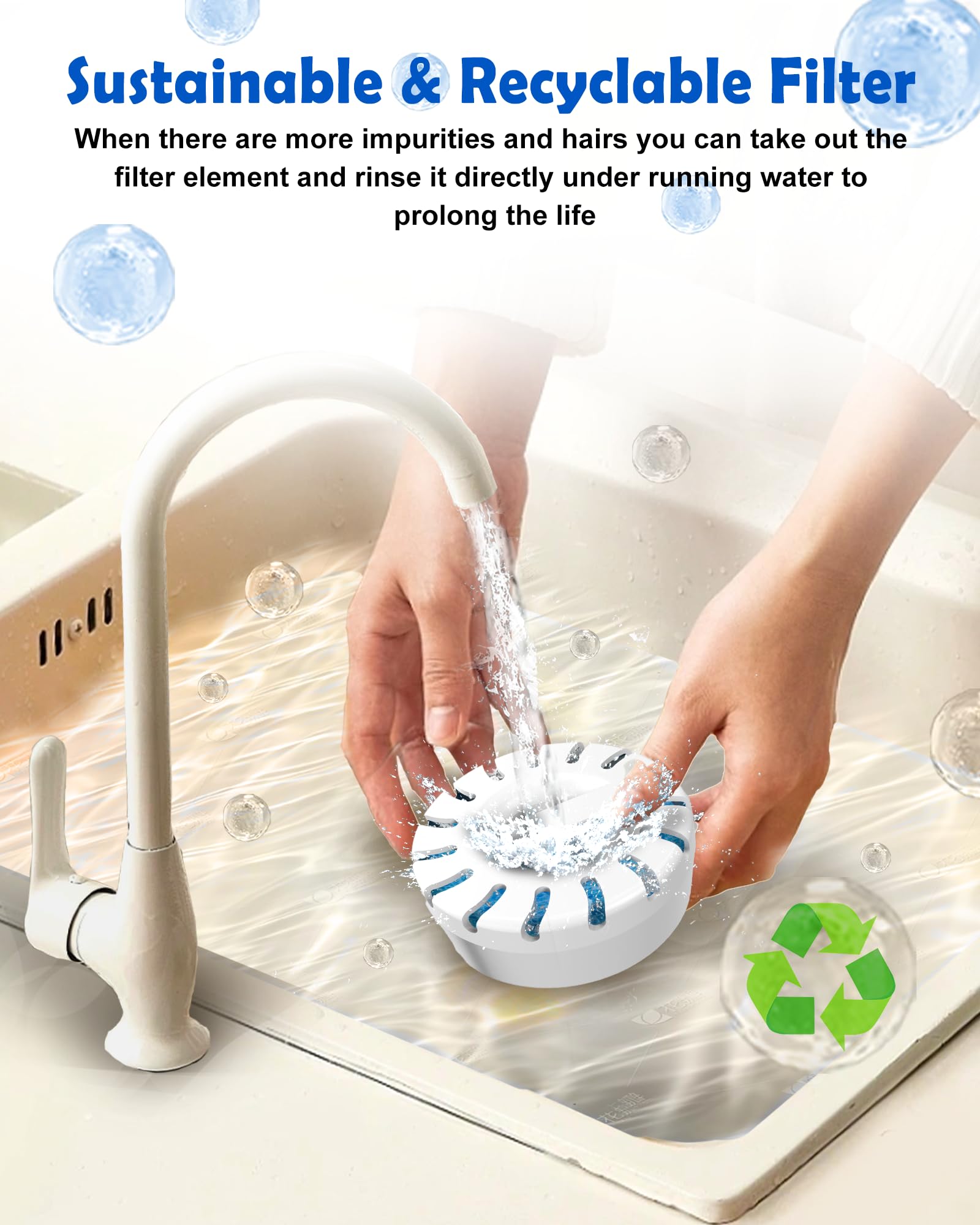 FurryPlanet tampons filtrants pompe inclus pour maintenance pratique.