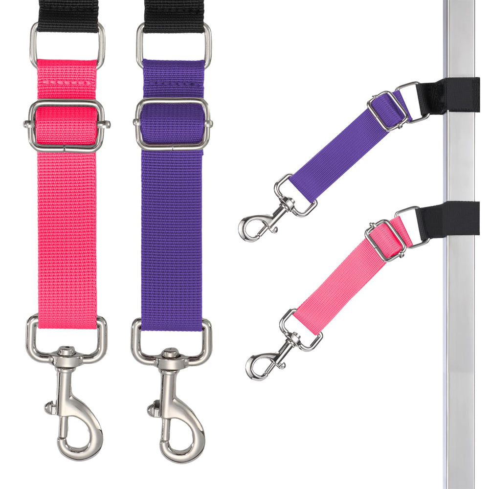 FURSDOLY extension violet pour bras de table, maintien stable pendant le toilettage.