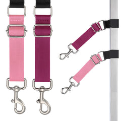 FURSDOLY bras table toilettage chien rose, soutien stable.