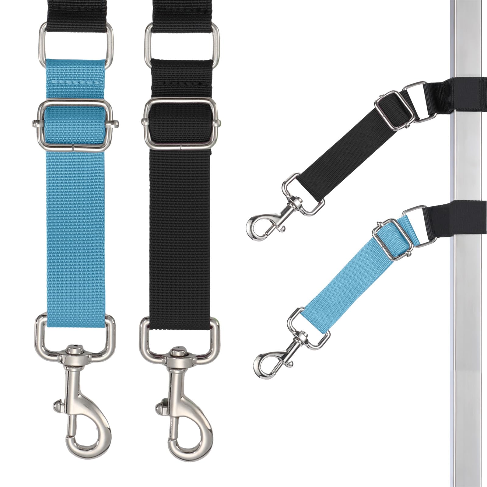 FURSDOLY extension-bras toilettage chiens: deux longueurs réglables pour différentes hauteurs.