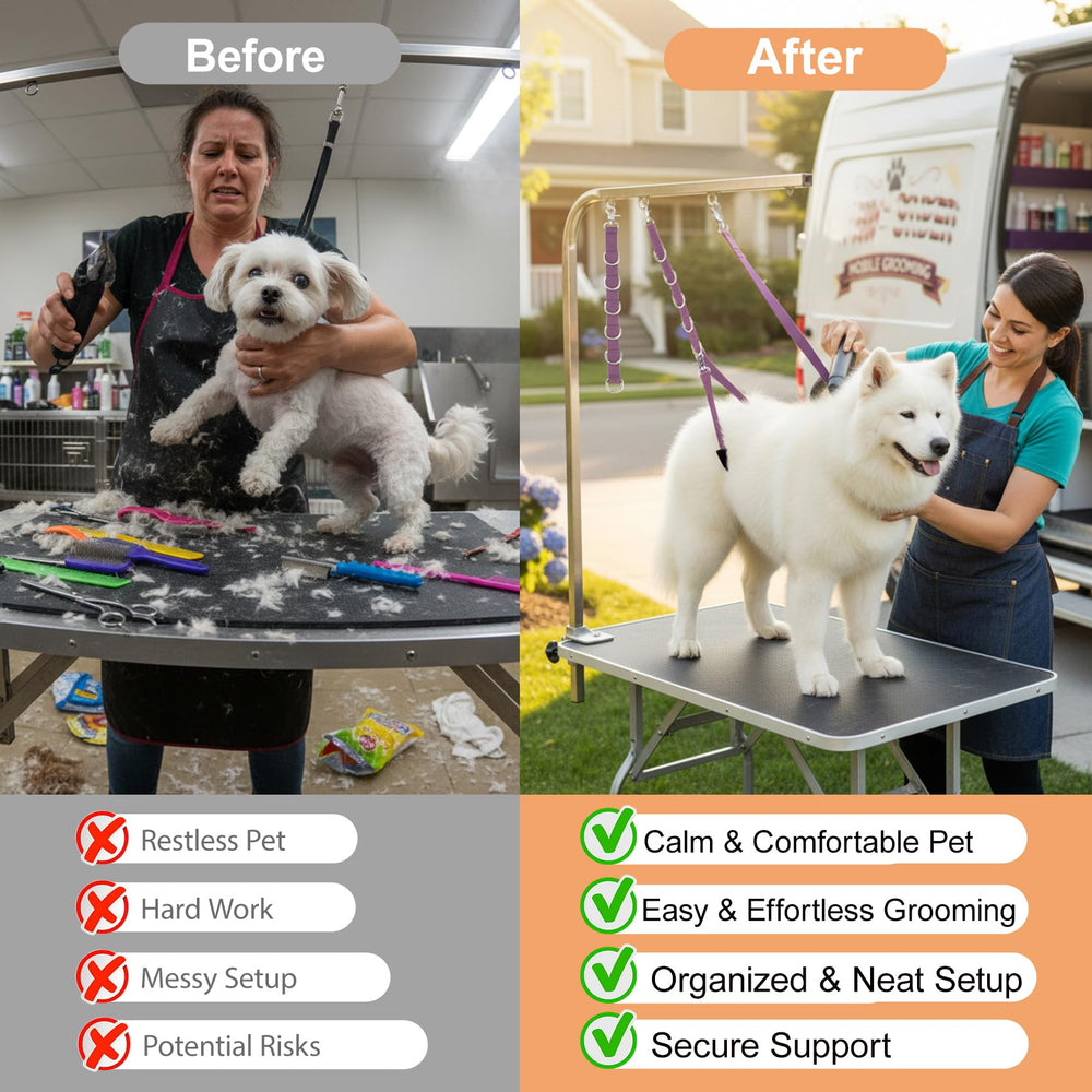 FURSDOLY anneaux-six-extension facilitant les fixations multiples sur différents chiens