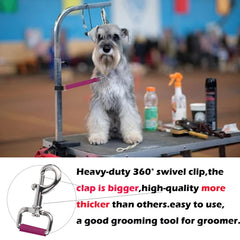 FURSDOLY système sécurité table toilettage, maintien du chien.