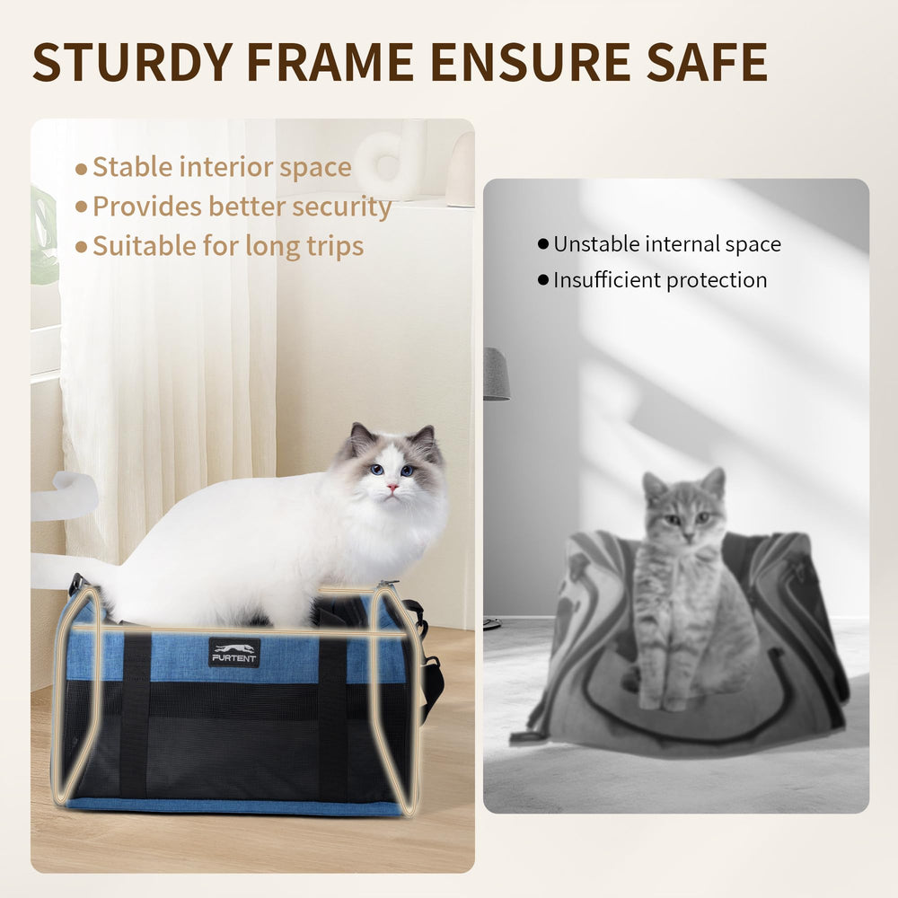 Porteur Furtent avec tapis rembourré amovible, confort durant le trajet.