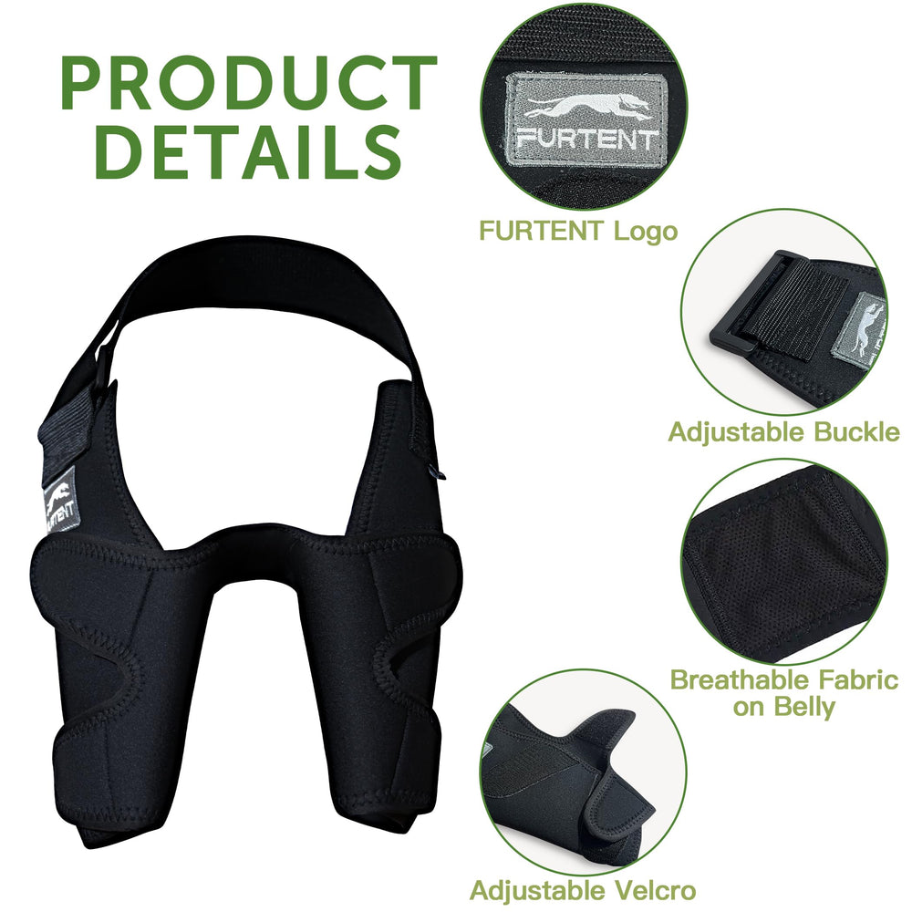 Furtent protege-coude, materiau impermeable, garde le coude au sec pendant les activites.