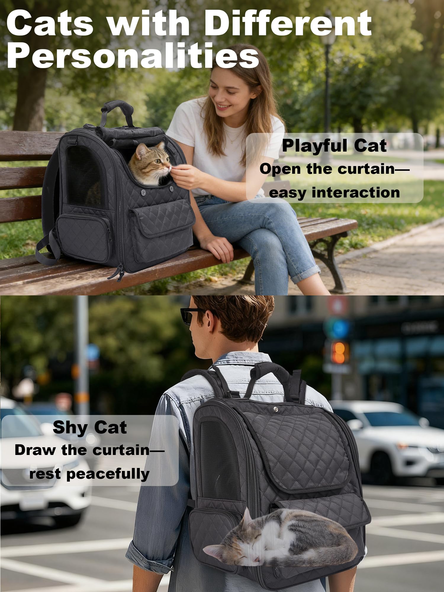 Furtent sac d animal tissu imperméable et durable pour l usage quotidien.