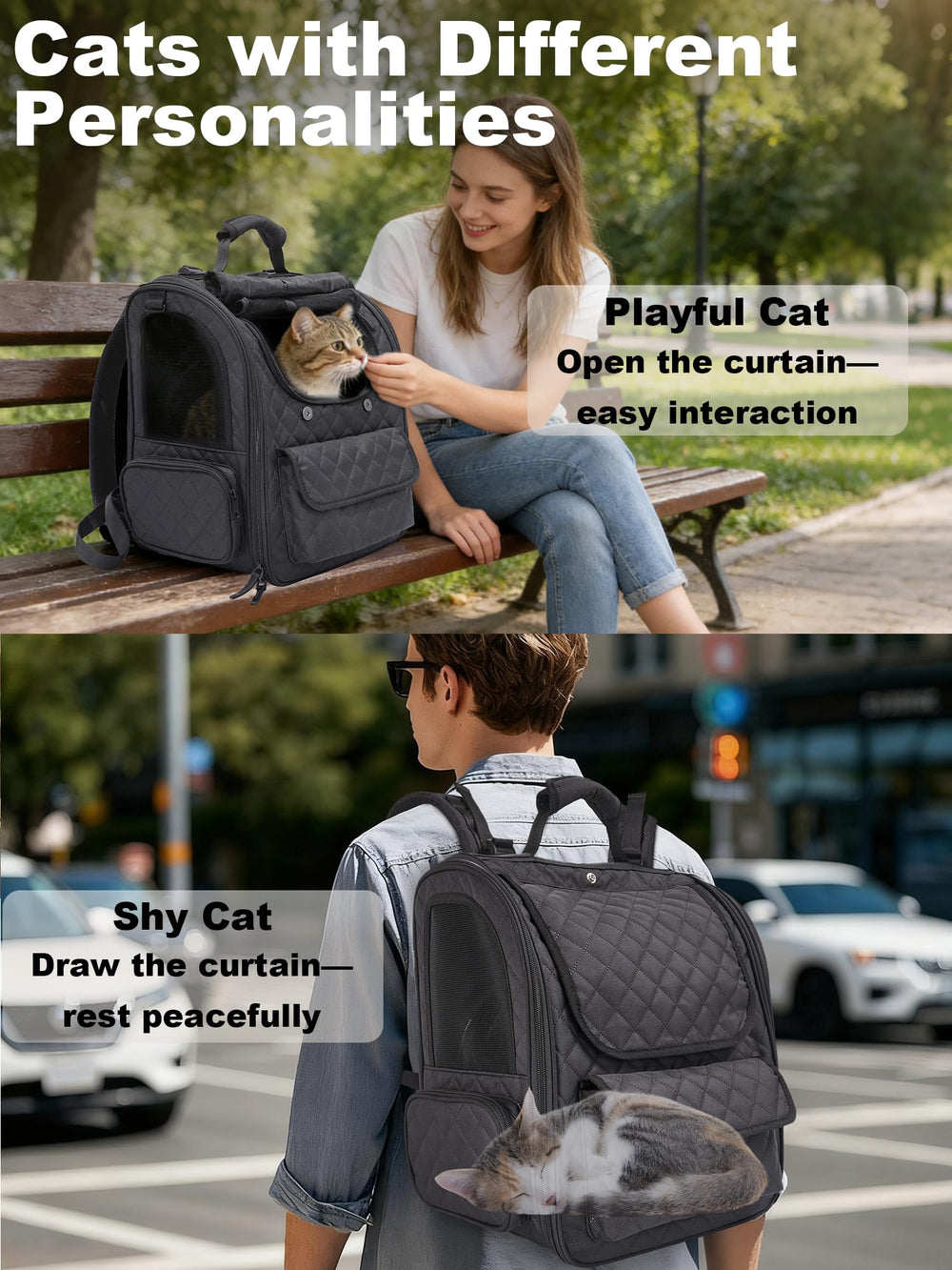 Furtent sac d animal tissu imperméable et durable pour l usage quotidien.