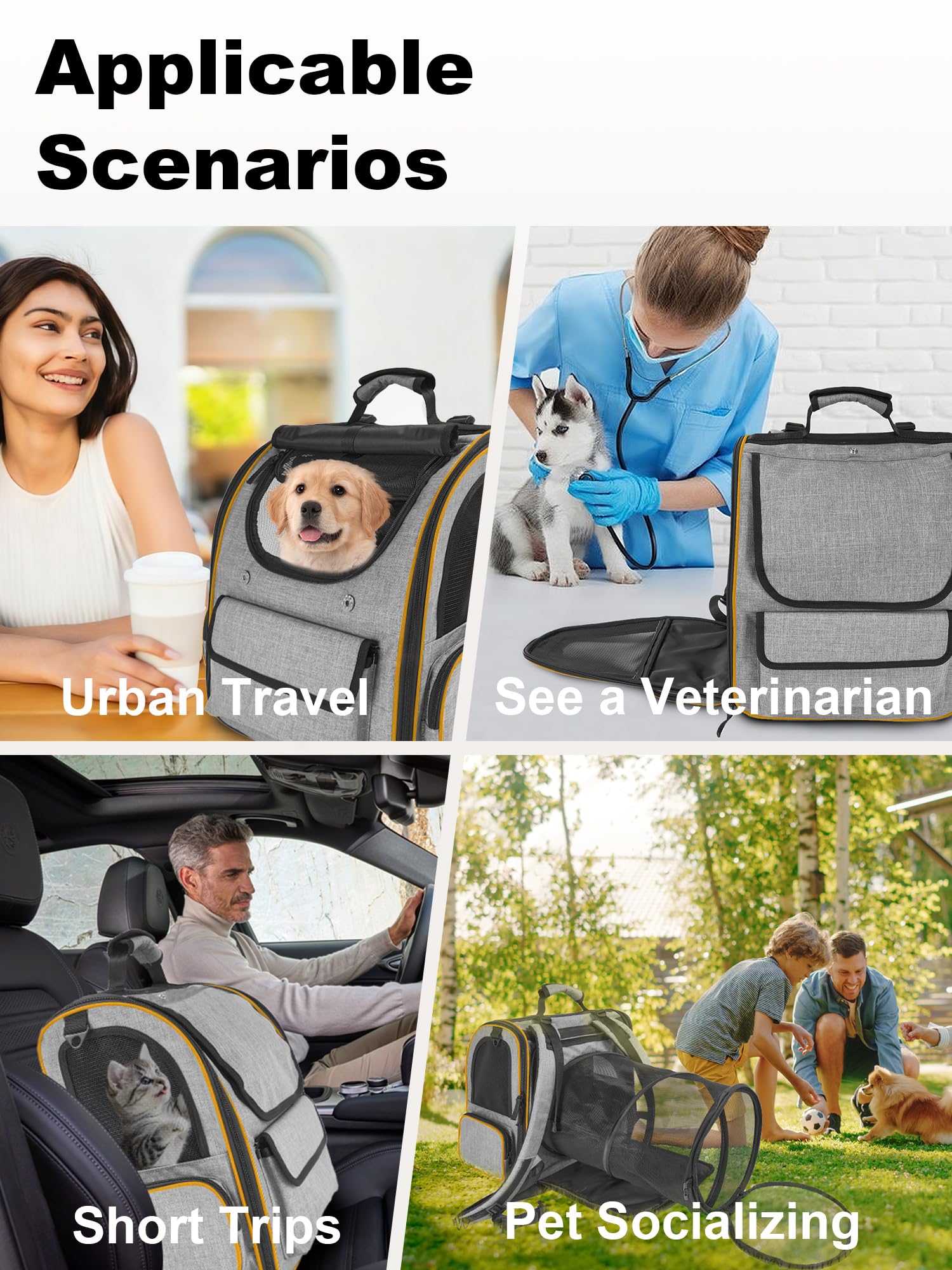Furtent usage voyage avec animal, pratique et confortable au quotidien.