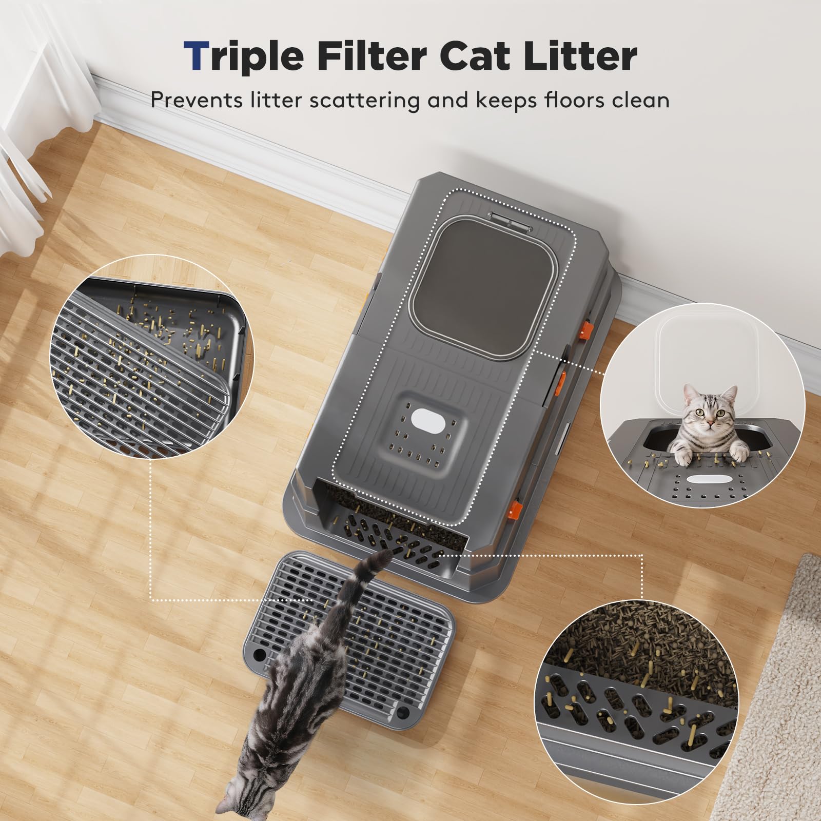 Surface inox lisse FURTIME facilite le nettoyage et l'hygiène.