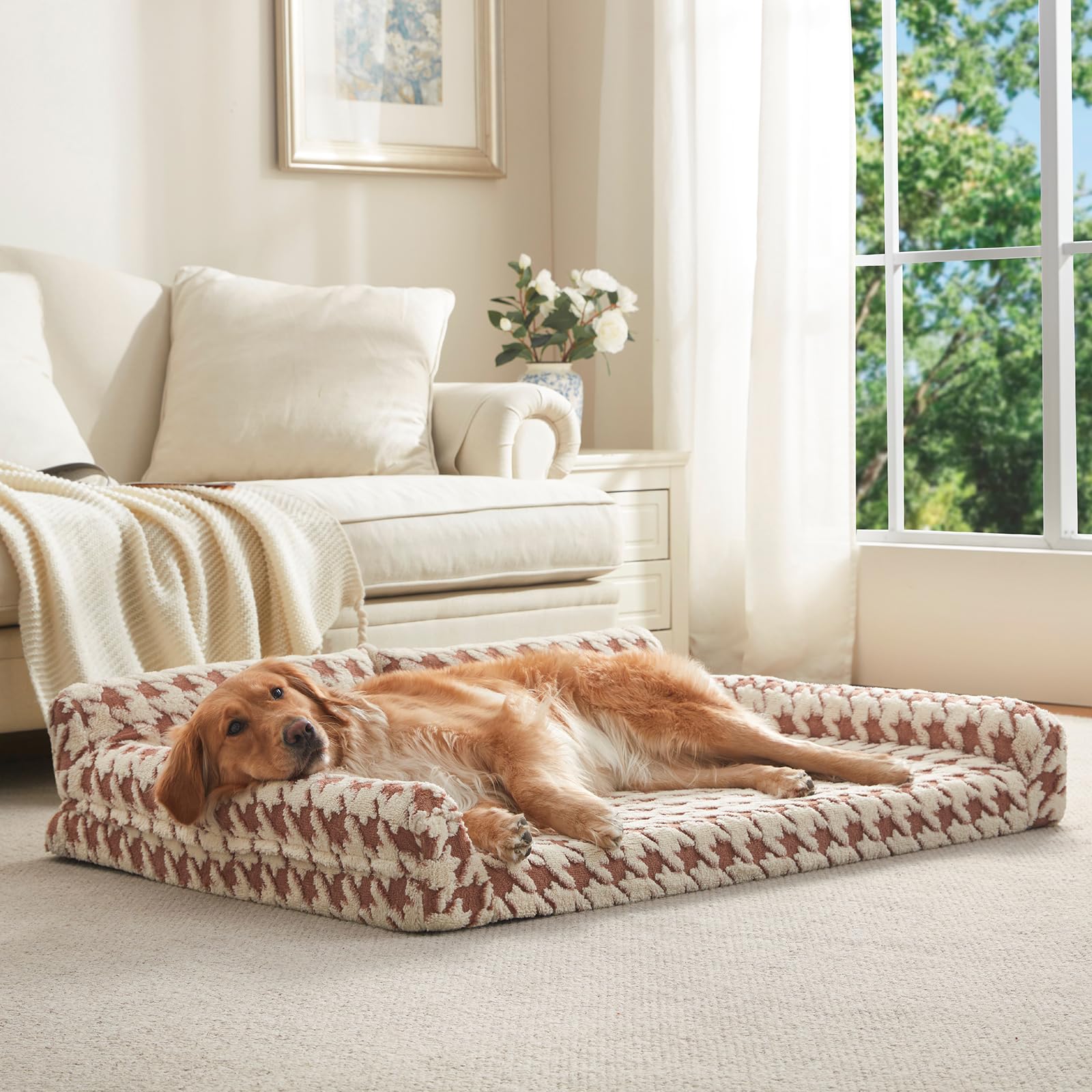 Housse amovible FurTIME lavable pour un entretien facile.
