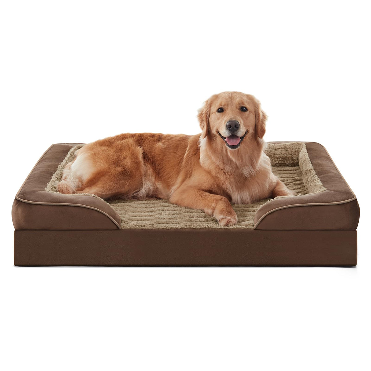 Le lit orthopédique FURTIME XL offre un soutien ciblé pour les chiens de grande taille.