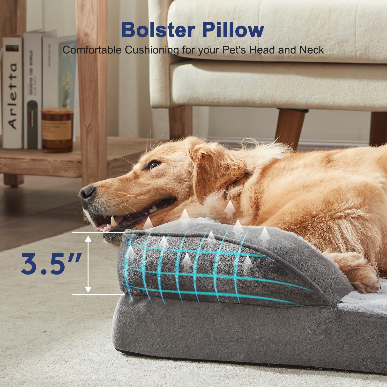 Peluche bambou douce sur le dessus, propice au repos apaisant.