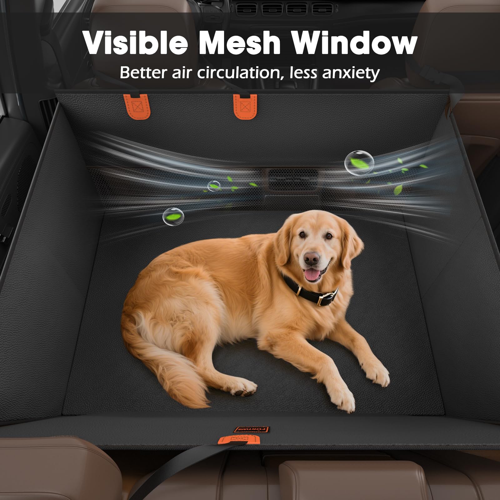 FURTIME XL ceintures de sécurité intégrées pour trajets plus sûrs.