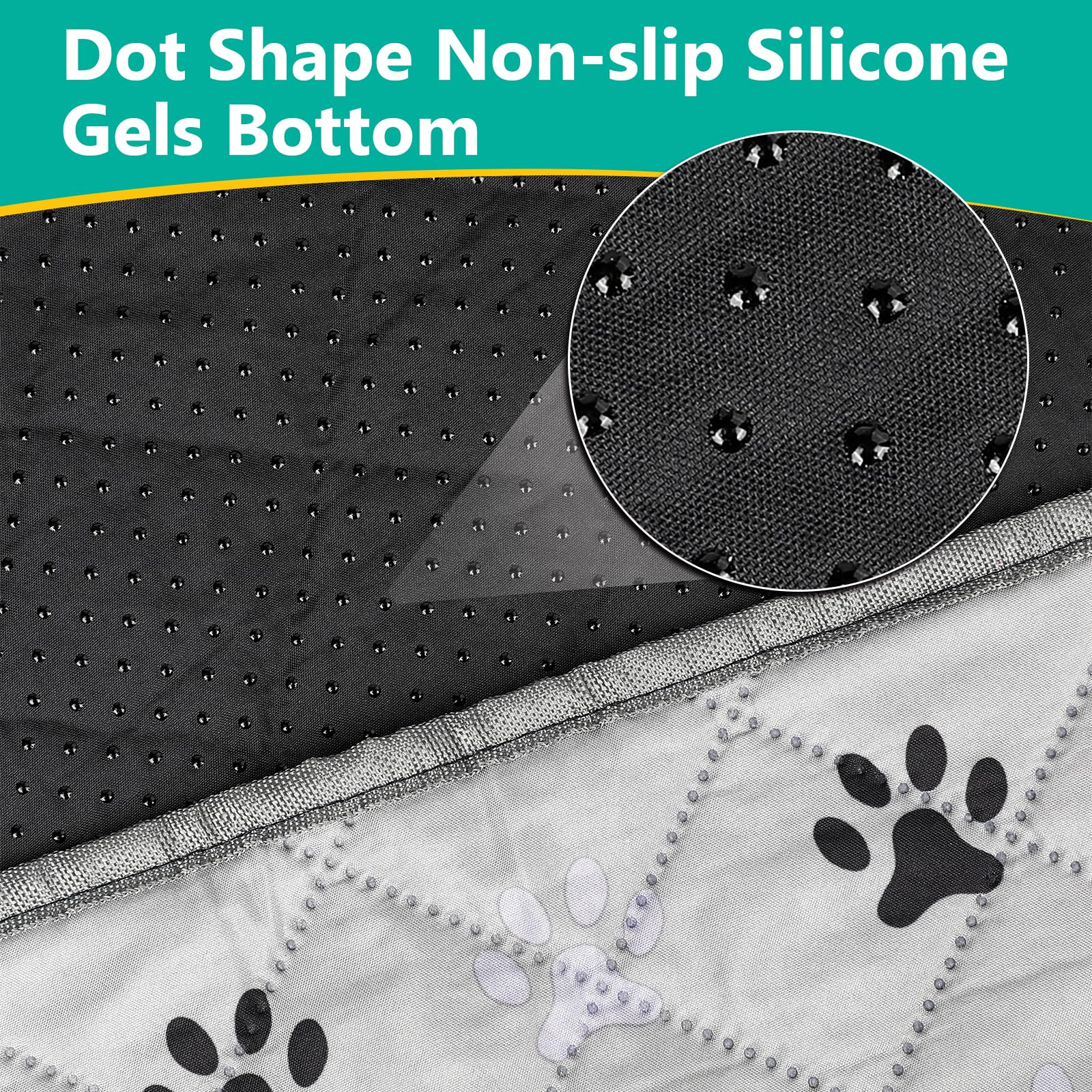 Tapis FURWEY lavable et réutilisable pour chiens et chats.