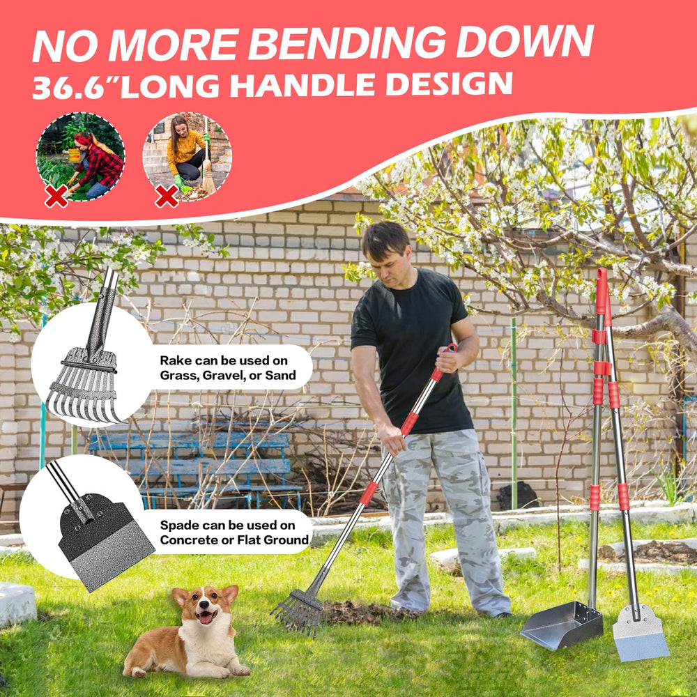 FUSBUNTY ensemble outils-déchets extérieur idéal pour le jardin.