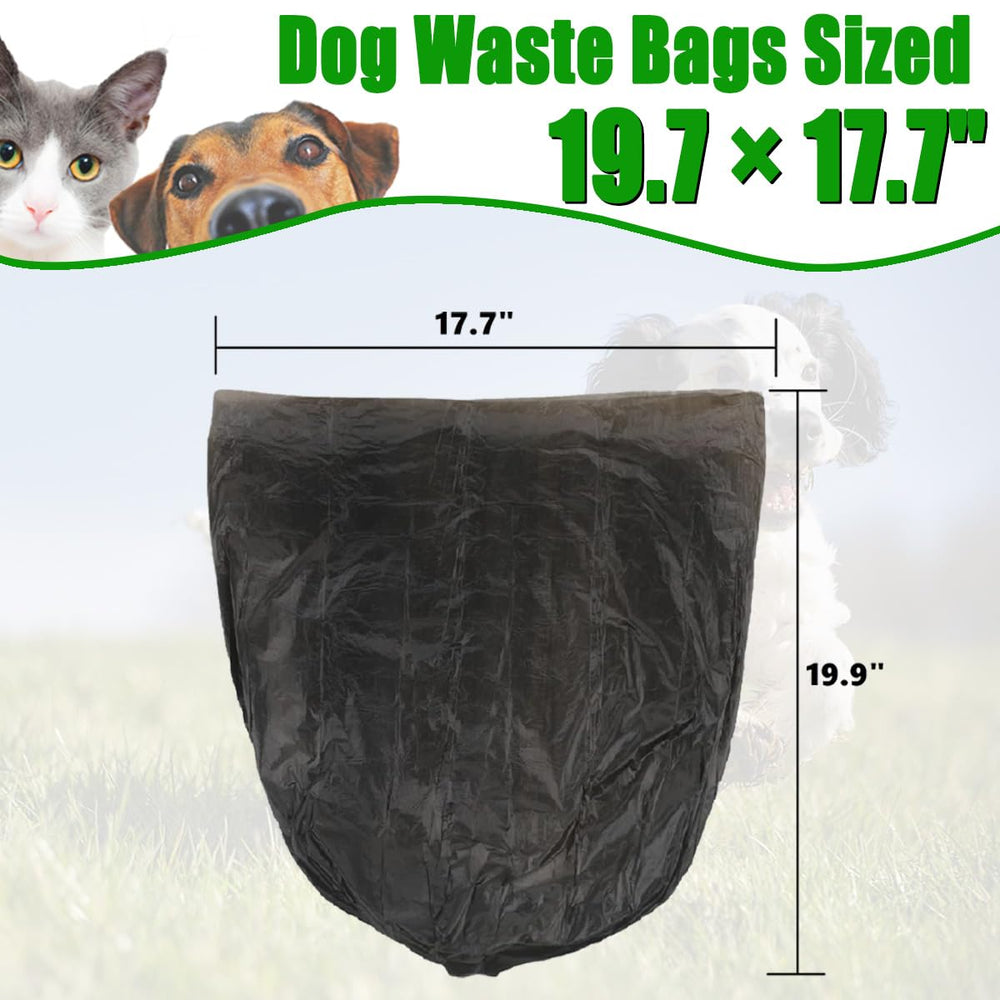Sacs FUSBUNTY 19,7×17,7 pouces – grand format pour déjections variées.