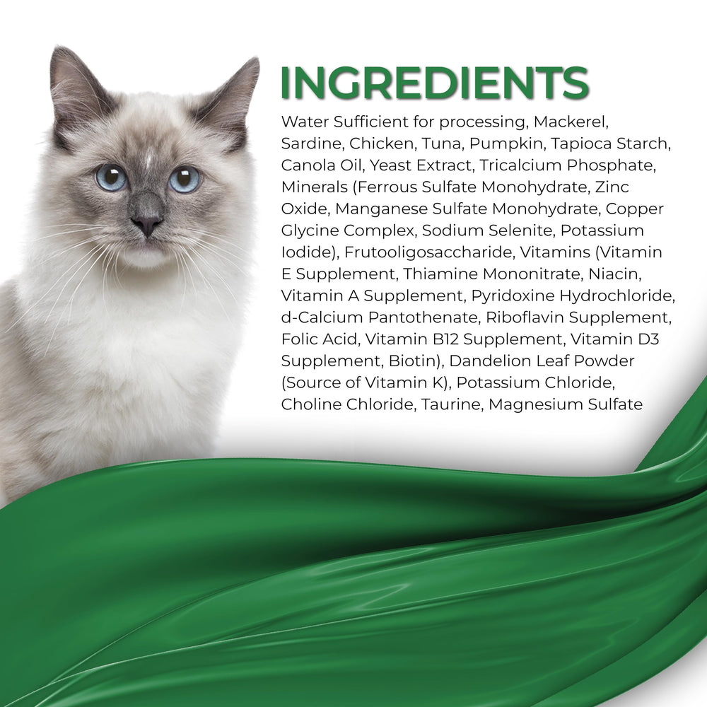 Ingrédients clés: citrouille et protéines de qualité dans Fussie Cat