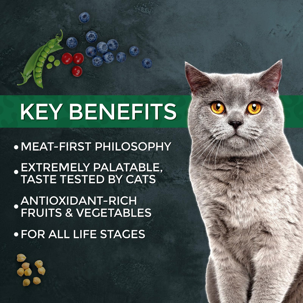 Fussie Cat Market Fresh poulet – ingrédients visibles pour un repas quotidien.