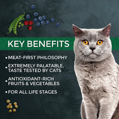 Fussie Cat Market Fresh poulet – ingrédients visibles pour un repas quotidien.
