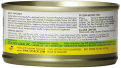 Plat servi dans bol Fussie Cat Premium pour repas humide appétissant.