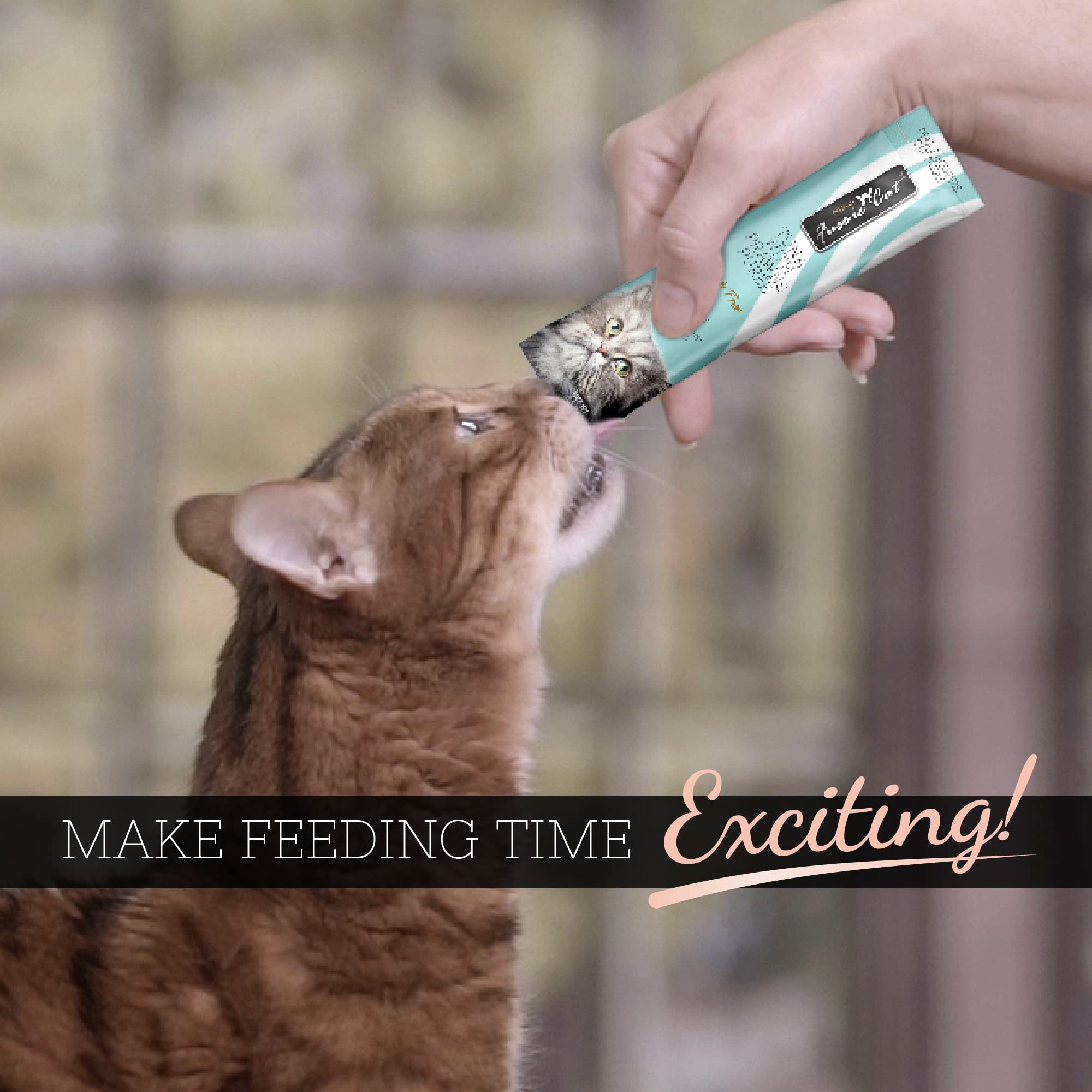 Fussie Cat Puree Thon-Crevettes-Tube-Facile-A-Servir : pratique pour les repas pressés.