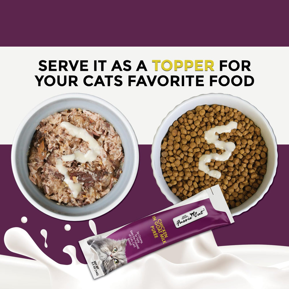 Fussie Cat sans grains purée poulet pour estomacs sensibles