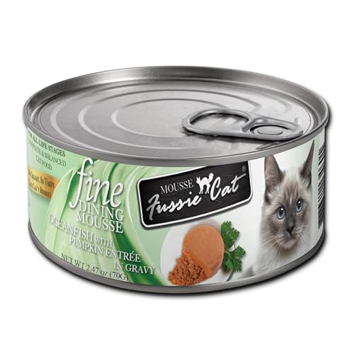 Texture mousse lisse Fussie Cat Océan-Poisson pour repas appétissant