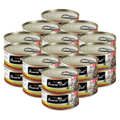 Fussie Cat thon et saumon en aspic, conserve pratique pour repas humide