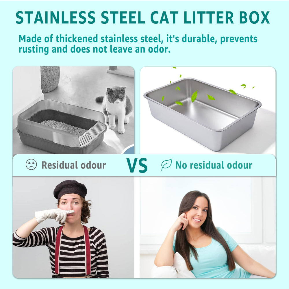 Bac Futam inox durable et robuste : conçu pour durer et limiter les odeurs.