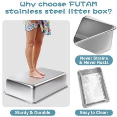 La boîte FUTAM empêche les odeurs et reste durable.