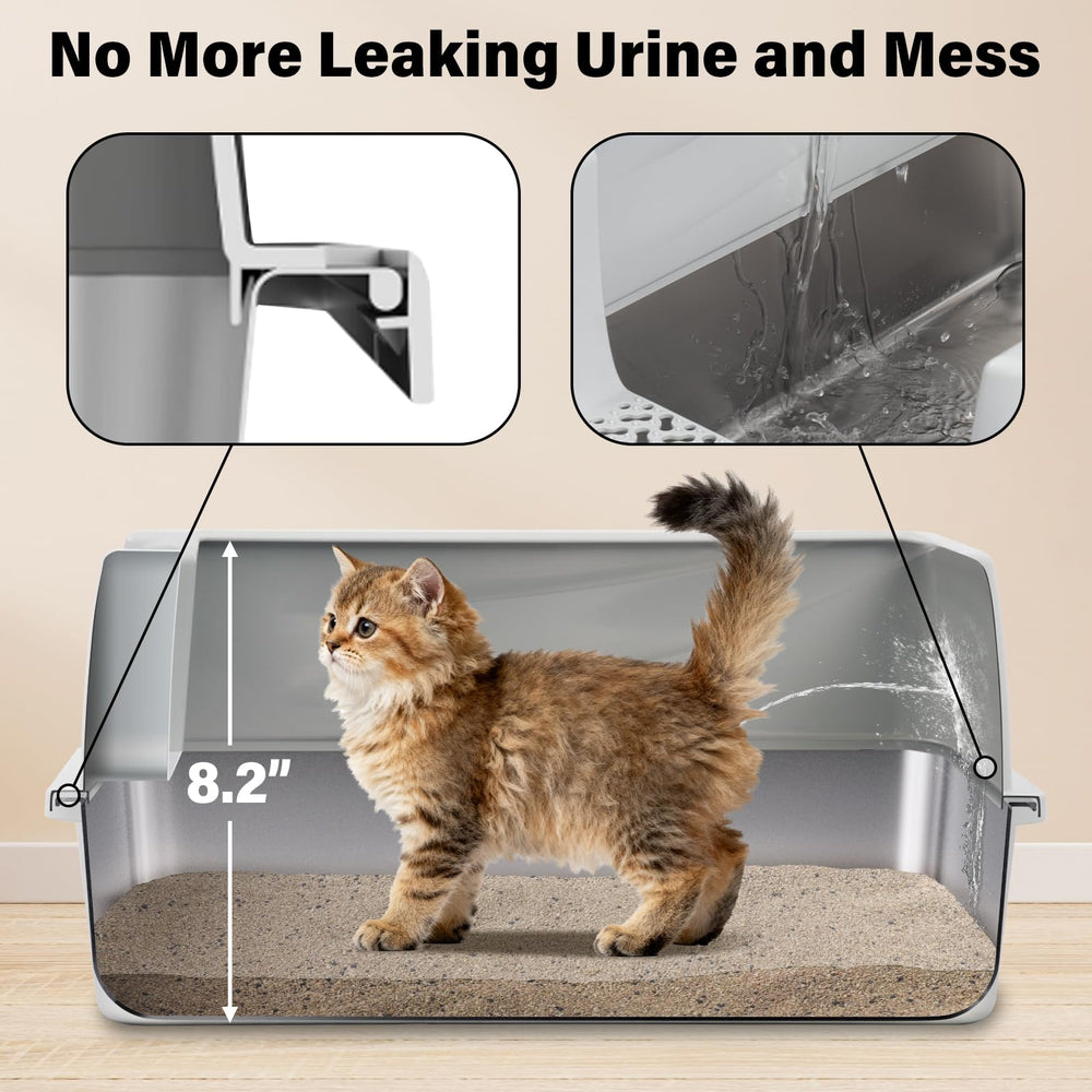 Tapis de litière FUTAM inclus, lavable et absorbant.