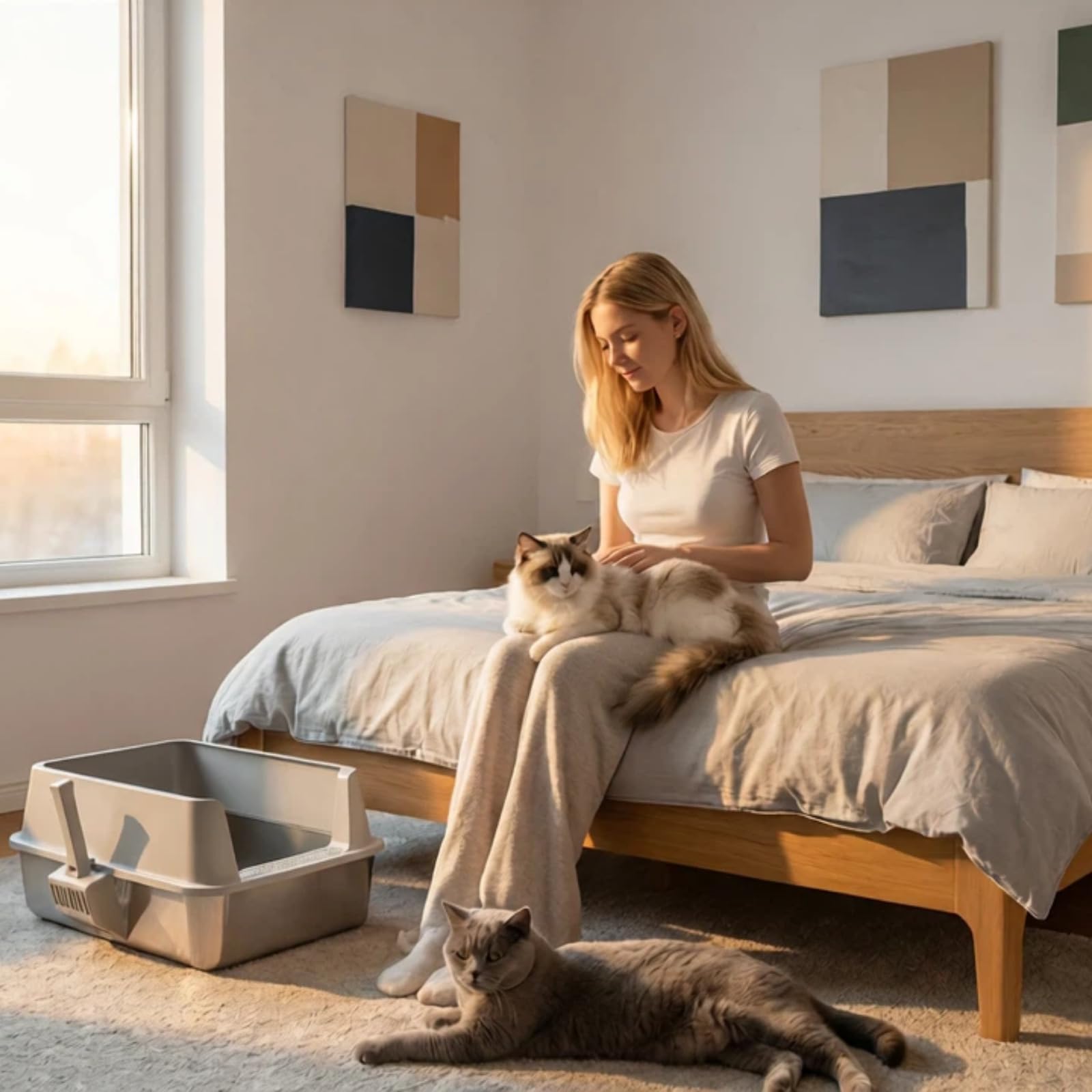FUTAM pelle et tapis inclus simplifient le quotidien.