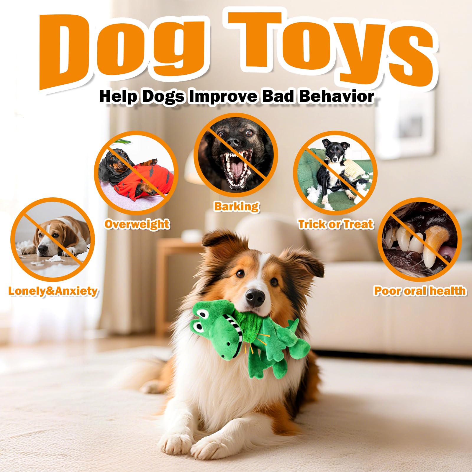 Jouet Fuufome idéal cadeau pour plusieurs chiens, sûr et non toxique.