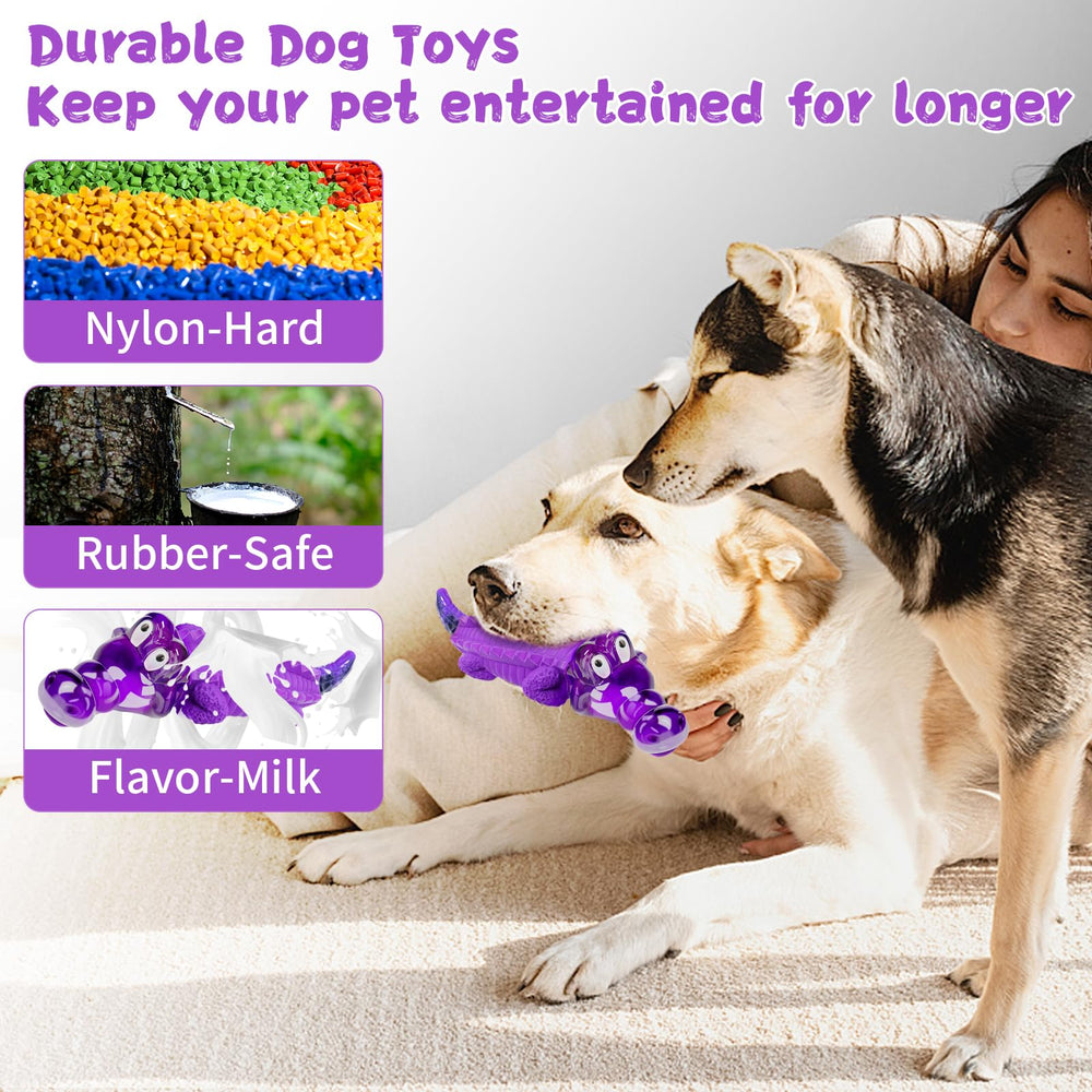 Jouet Fuufome noyau nylon flexible, résistance accrue pour mors agressifs.