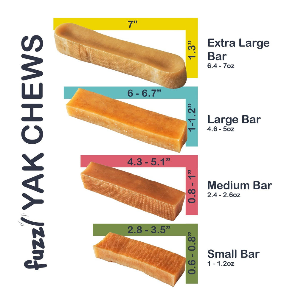Fuzzl Yak Chews Dentition naturelle : alternative sans gluten pour nettoyer les dents.