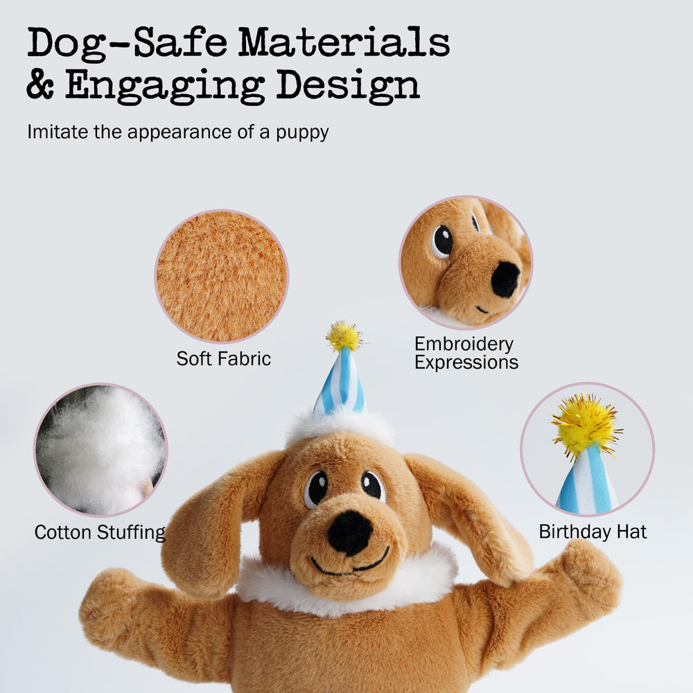 Fuzzwoof cadeau-anniversaire-chien, idée cadeau mignonne et mémorable