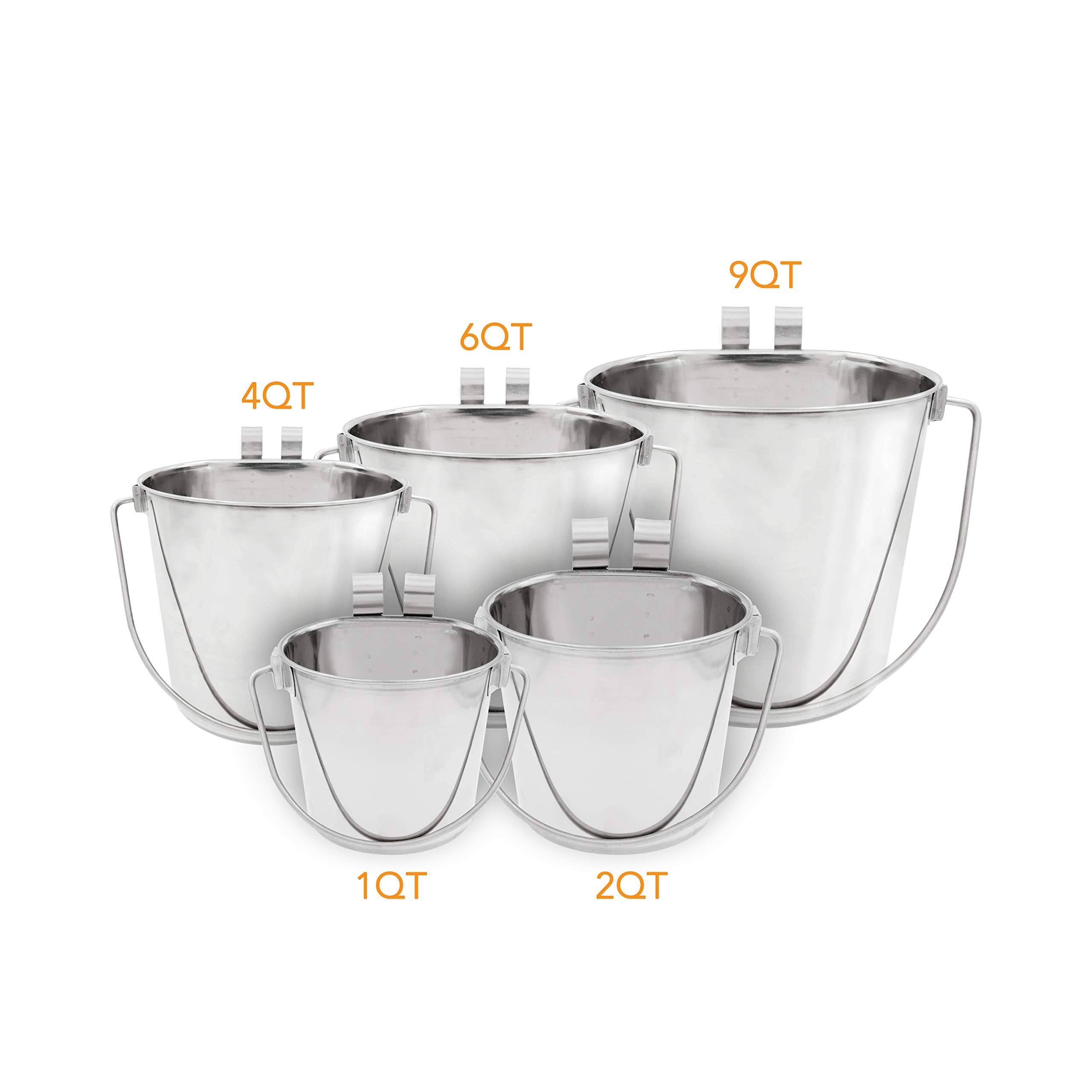 Seau Fuzzy Puppy 4 quarts pour animaux de ferme.