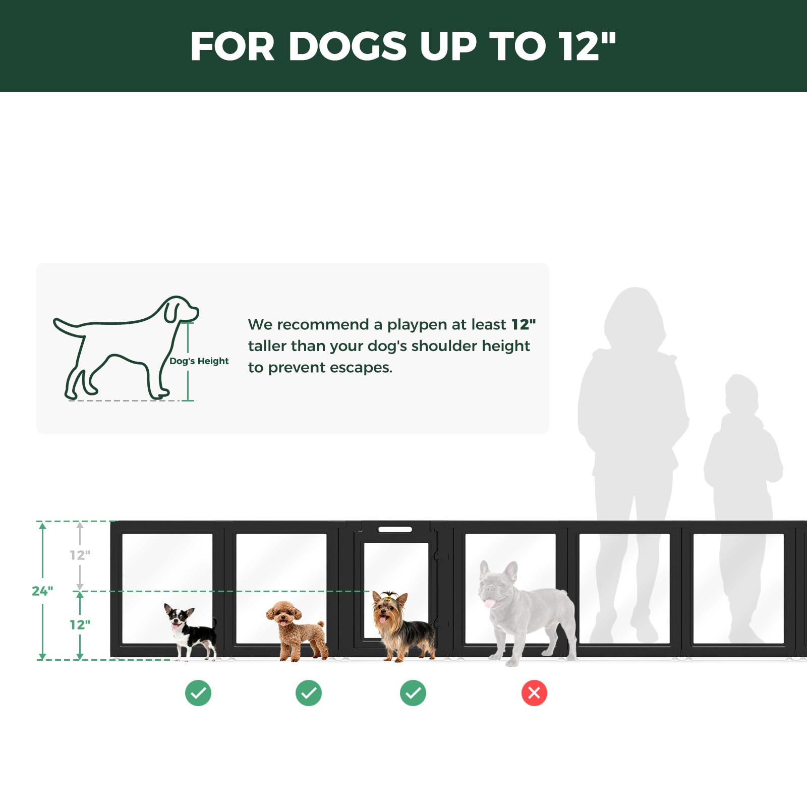 FXW AuraSpace aménagement flexible pour petits chiens et espaces restreints.
