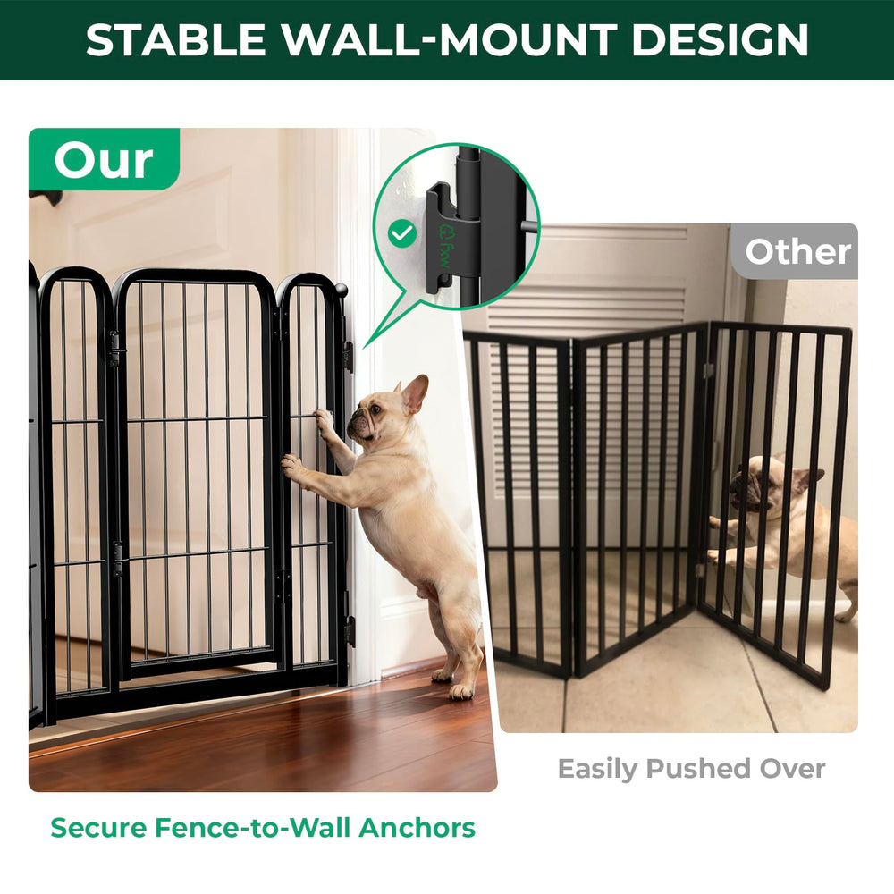 FXW barrière chien longueur ajustable jusqu'à 183 pouces pour grandes pièces.