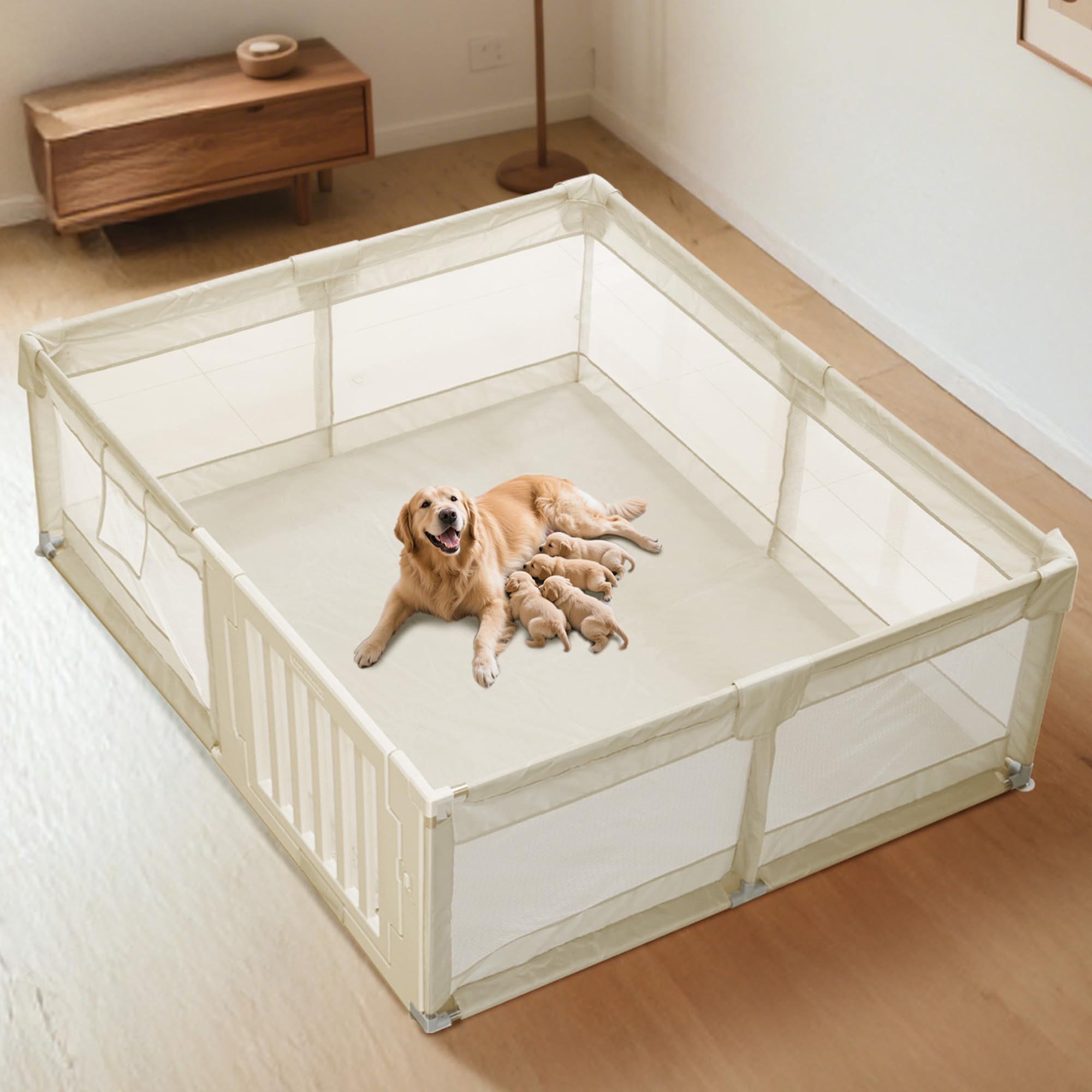 FXW enclos chien porte: accès facilité pour vous et votre animal