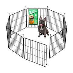 FXW MiniPaws parc chiot petit ouvert, espace sûr pour jeux en intérieur et extérieur.