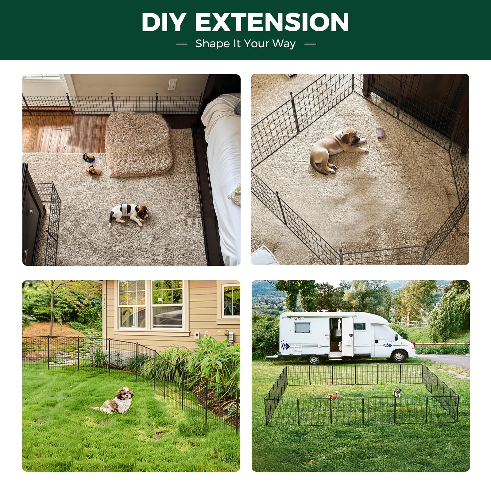 FXW MiniPaws usage intérieur et extérieur, polyvalence pratique