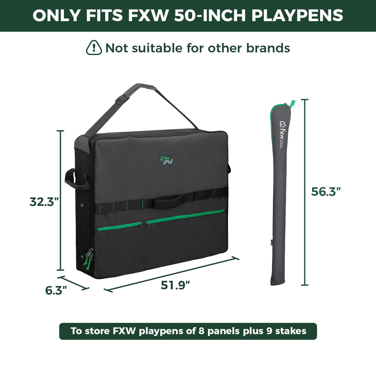FXW sac materiau 900D dos renforces, durabilité accrue en déplacement