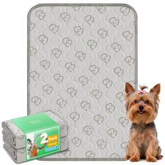 FXW tapis chienne lavable absorbant rectangle 17x23, parfait pour cage et zone de jeu.