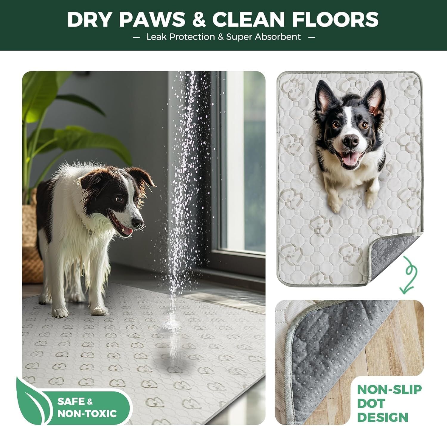 FXW tapis-pipi lavable compatible avec enclos FXW 8 panneaux.