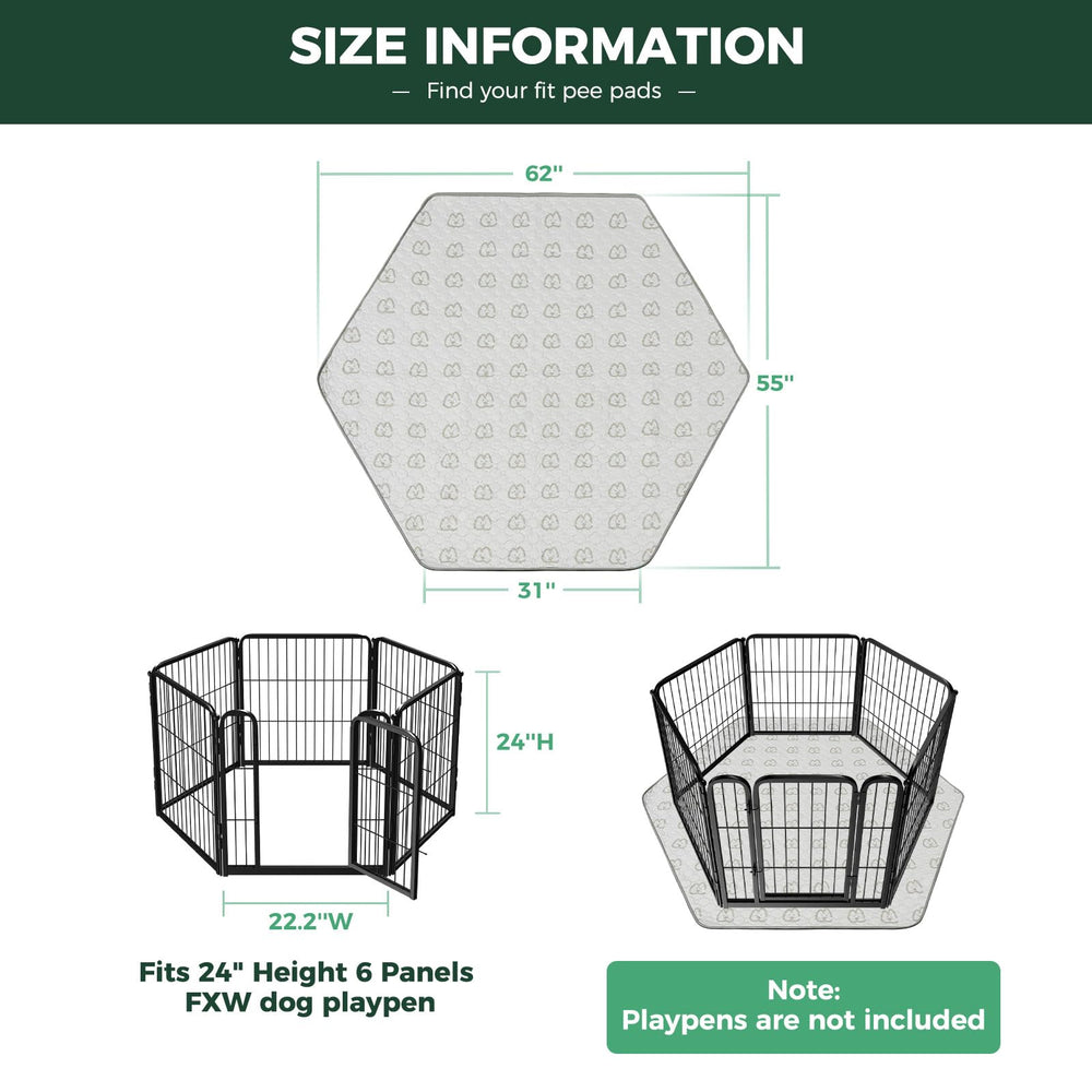 FXW tapis réutilisable avec plus de 100 utilisations économiques.
