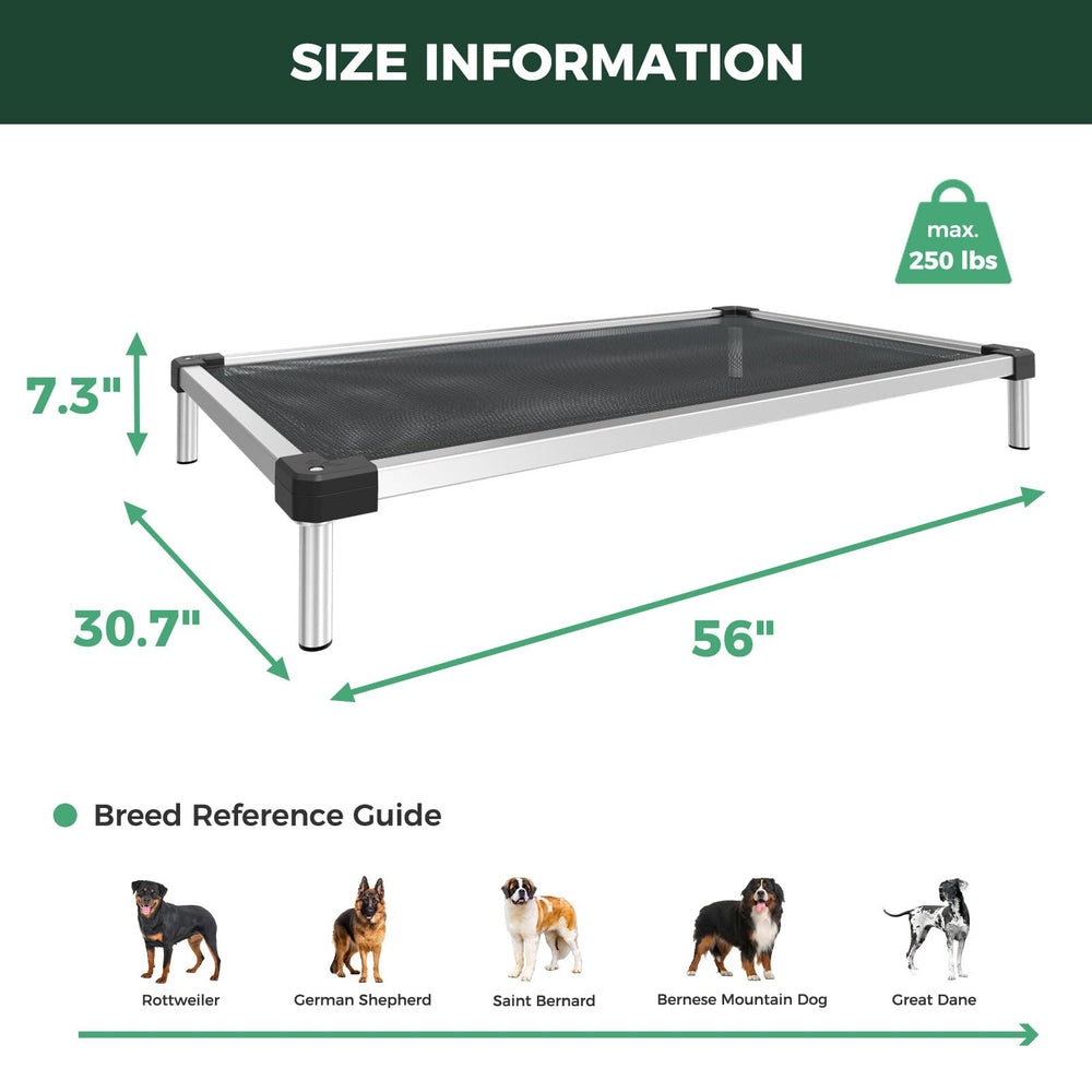 FXW TitanNest: lit surélevé adapté chien grande taille