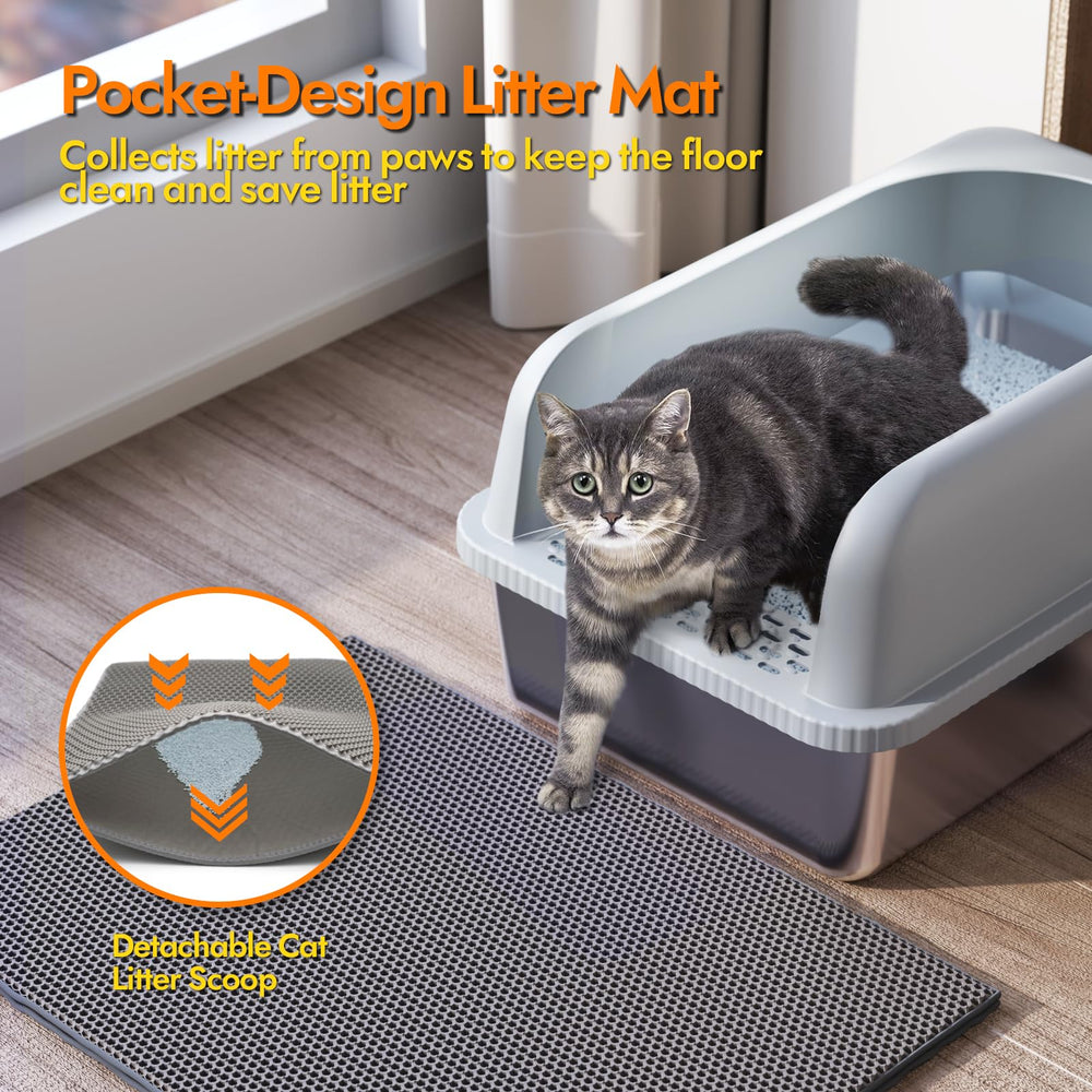 FYLICA tapis double couche, protège le sol et réduit les dégâts
