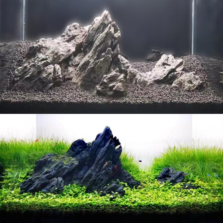 FZONE Resin Seiryu - pierre mousse plantable idéale pour mousses et fougères.